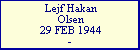 Lejf Hakan Olsen
