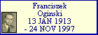 Franciszek Oginski