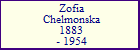 Zofia Chelmonska