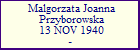 Malgorzata Joanna Przyborowska