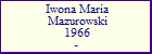 Iwona Maria Mazurowski