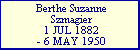 Berthe Suzanne Szmagier