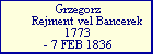 Grzegorz Rejment vel Bancerek