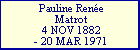 Pauline Ren�e Matrot