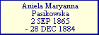 Aniela Maryanna Pasikowska
