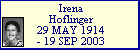 Irena Hoflinger